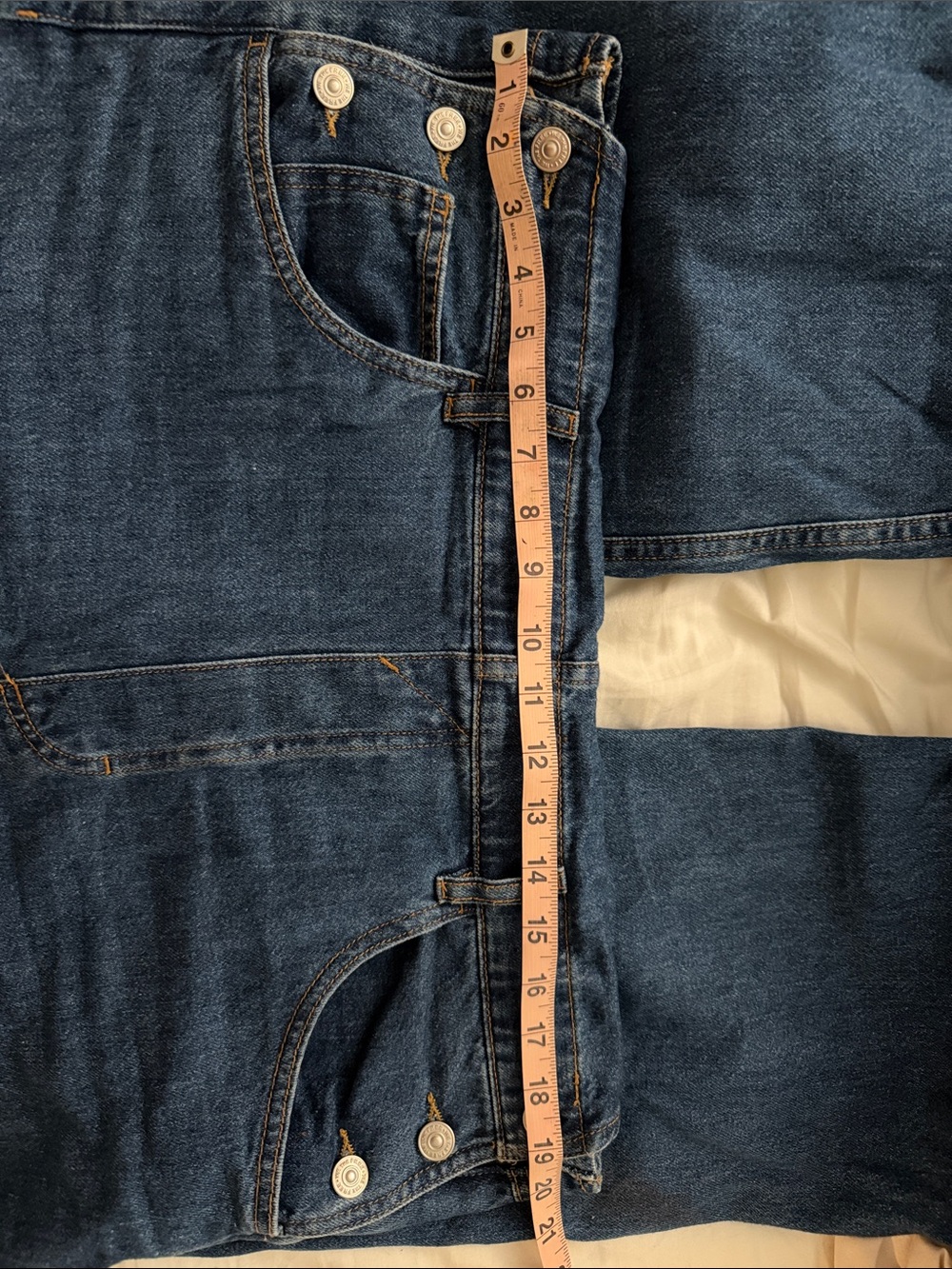 Free People Classic Indigo Denim Overalls - Picture 5 of 5